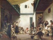 Eugene Delacroix Jewish Wedding in Morocco oil painting